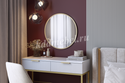 Зеркало Фортуна-1 (Золото матовое)