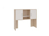 Надстройка стола компьютерного Лайт-2 (Дуб сонома/Белый)