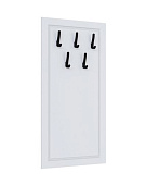 Вешалка Апполия 600 (Белый/Белый дуб)