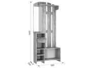 Мила Прихожая Схема Мила Прихожая Схема