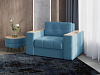 Кресло-кровать Виконт (Светло-голубой/Дуб канадский)
