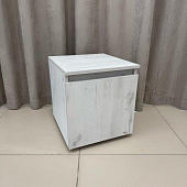 Тумба Рино прикроватная (Дуб крафт белый)