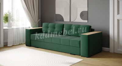 Диван раскладной Виконт (Изумруд/Дуб канадский)