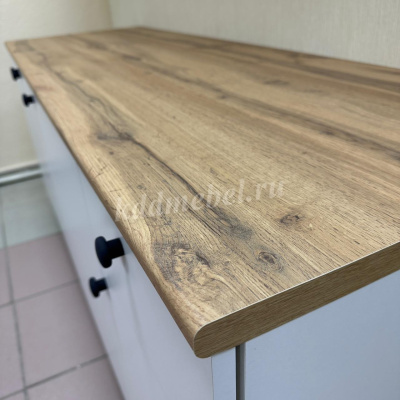 Кухня Ева 1,8 (Белый шагрень)