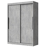 Шкаф-купе Лето-2 1.5 без зеркал (Цемент светлый)