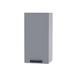 Шкаф верхний 35В кухня Кантри (Белый/Карбон фарфор)