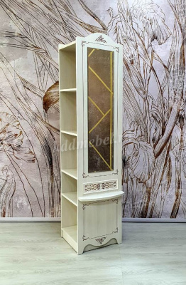 Стеллаж Флоренция 10.130 (Ясень Анкор светлый/Дублин Муссон)