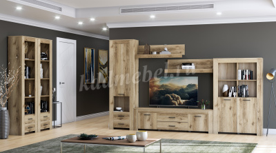 Комод Квадро-33 1400 (Дуб Делано светлый)