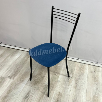 Стул Кассия К (Черный/Велюр Синий)