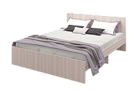 Кровать Мона 1.6 с ящиками (Ясень светлый)